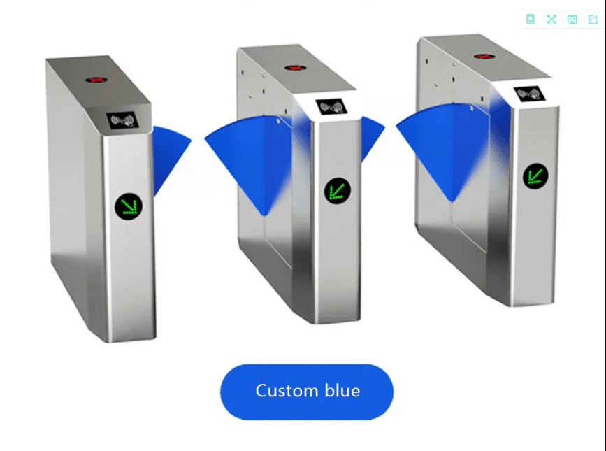 Access Control System 2 NDAS turnstile flap1.1